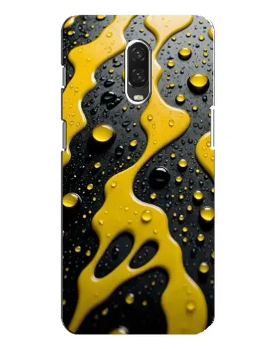 Чохол для OnePlus 6T з картинкою «Рідке жовте золото»