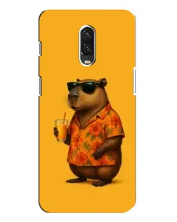 Чехол для OnePlus 6T с картинкой «Капибара на отдыхе»