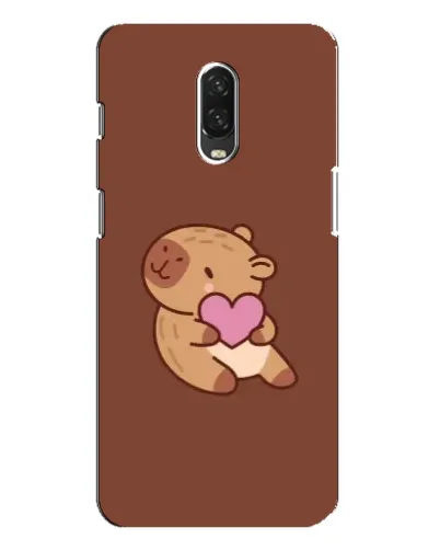Чехол для OnePlus 6T с картинкой «Капибара с сердцем» Чехол для OnePlus 6T с картинкой «Капибара с сердцем»