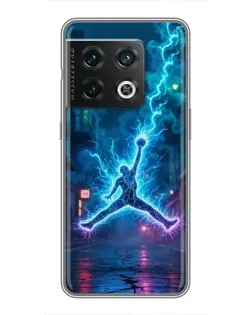 Чохол для OnePlus 10 Pro з картинкою «Jordan Gold Jumpman»