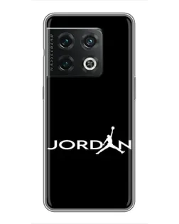 Чохол для OnePlus 10 Pro з картинкою «Jordan White Logo»