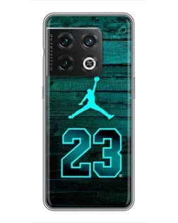 Чохол для OnePlus 10 Pro з картинкою «Jordan Cyan 23»