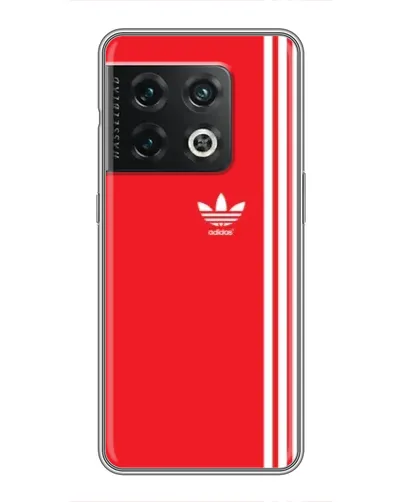 Чохол для OnePlus 10 Pro з картинкою «Червоний мінімалізм Adidas»