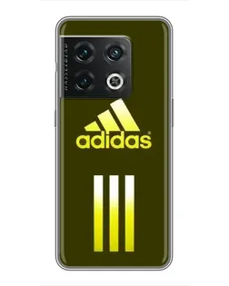 Чохол для OnePlus 10 Pro з картинкою «Оливковий градієнт Adidas»