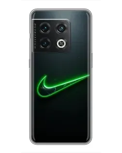 Чохол для OnePlus 10 Pro з картинкою «Неоновий контур Nike» Чохол для OnePlus 10 Pro з картинкою «Неоновий контур Nike»