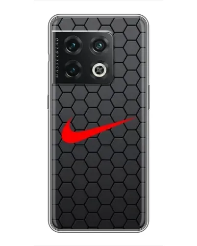 Чохол для OnePlus 10 Pro з картинкою «Nike — карбонова сітка»