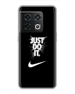 Чохол для OnePlus 10 Pro з картинкою «Текстовий принт Nike»