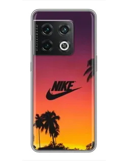 Чохол для OnePlus 10 Pro з картинкою «Nike на заході сонця»
