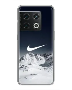 Чохол для OnePlus 10 Pro з картинкою «Nike — зимові гори»