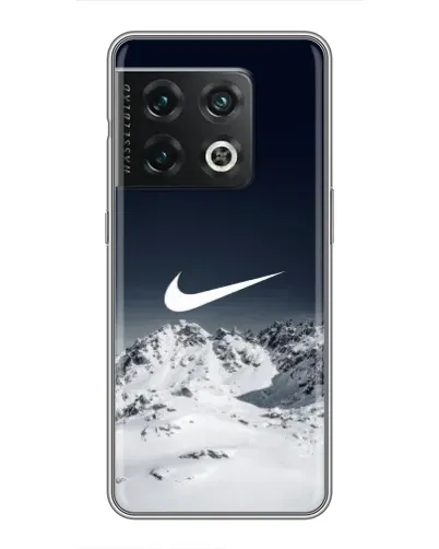 Чохол для OnePlus 10 Pro з картинкою «Nike — зимові гори»