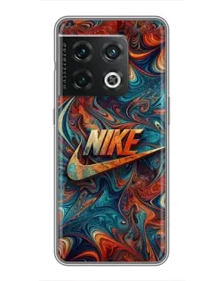 Чохол для OnePlus 10 Pro з картинкою «Nike в абстракції»