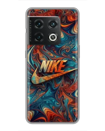 Чохол для OnePlus 10 Pro з картинкою «Nike в абстракції»