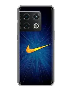 Чохол для OnePlus 10 Pro з картинкою «Синій пульс Nike»