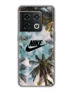 Чохол для OnePlus 10 Pro з картинкою «Тропічний принт Nike»