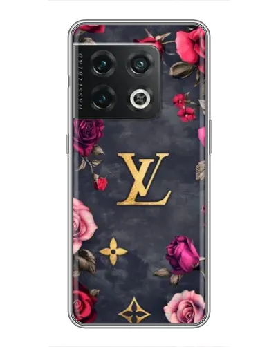 Чохол для OnePlus 10 Pro з картинкою «Квітковий Louis Vuitton»