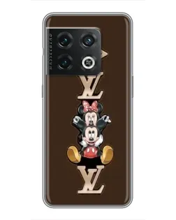 Чохол для OnePlus 10 Pro з картинкою «LV та Міккі Маус»