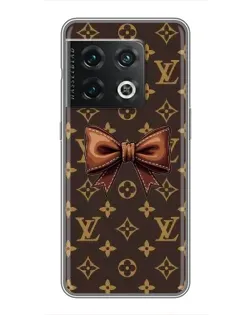 Чохол для OnePlus 10 Pro з картинкою «LV з бантом»