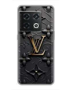 Чохол для OnePlus 10 Pro з картинкою «Шкіряна текстура LV»
