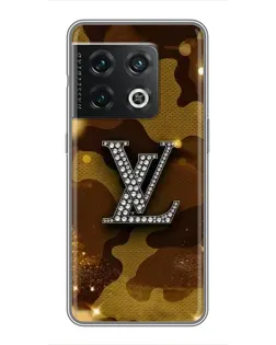 Чохол для OnePlus 10 Pro з картинкою «Камуфляжний Louis Vuitton»