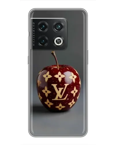 Чохол для OnePlus 10 Pro з картинкою «Червоне яблуко LV»