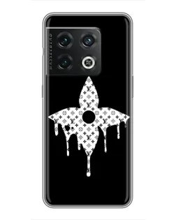 Чохол для OnePlus 10 Pro з картинкою «Квіткова монограма»