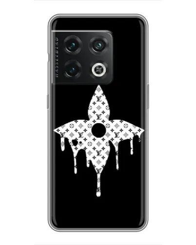 Чохол для OnePlus 10 Pro з картинкою «Квіткова монограма»