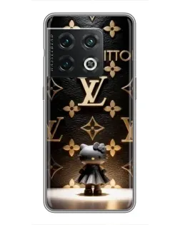 Чохол для OnePlus 10 Pro з картинкою «Монограма з фігурою»