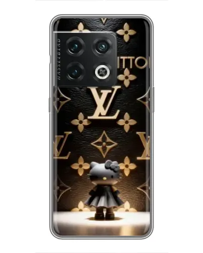 Чохол для OnePlus 10 Pro з картинкою «Монограма з фігурою»