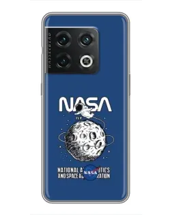 Чохол для OnePlus 10 Pro з картинкою «NASA — місячна місія»