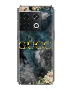 Чохол для OnePlus 10 Pro з картинкою «Абстрактні квіти Gucci»