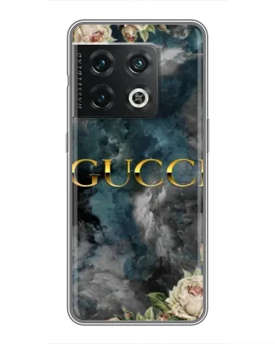 Чохол для OnePlus 10 Pro з картинкою «Абстрактні квіти Gucci»