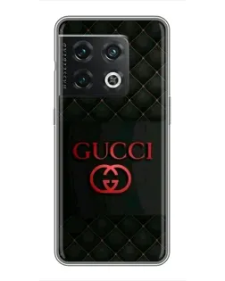 Чохол для OnePlus 10 Pro з картинкою «Gucci — стьобаний чорний»