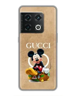 Чохол для OnePlus 10 Pro з картинкою «Міккі Маус Gucci — крафт»