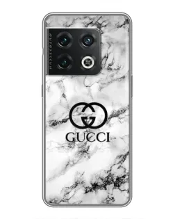 Чохол для OnePlus 10 Pro з картинкою «Gucci — мармуровий шик»