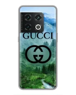Чохол для OnePlus 10 Pro з картинкою «Gucci — гірський пейзаж»