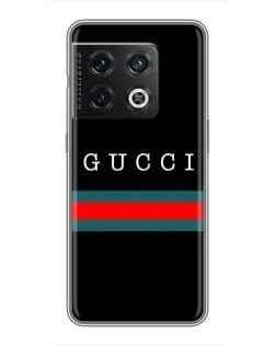 Чохол для OnePlus 10 Pro з картинкою «Gucci — червоний пояс»