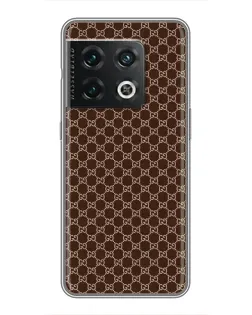 Чехол для OnePlus 10 Pro с картинкой «Gucci — шоколадная сетка»