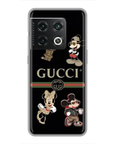 Чохол для OnePlus 10 Pro з картинкою «Gucci — герої Disney та монограма» Чохол для OnePlus 10 Pro з картинкою «Gucci — герої Disney та монограма»