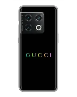 Чехол для OnePlus 10 Pro с картинкой «Gucci — неоновый минимализм»