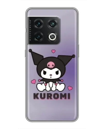Чохол для OnePlus 10 Pro з картинкою «Kuromi — фіолетовий арт»