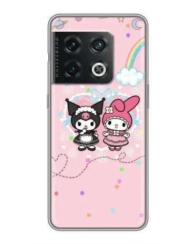 Чохол для OnePlus 10 Pro з картинкою «My Melody та Kuromi»