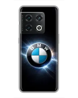Чохол для OnePlus 10 Pro з картинкою «BMW — неонове сяйво»
