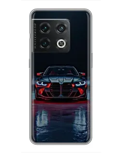 Чохол для OnePlus 10 Pro з картинкою «BMW на мокрій дорозі»