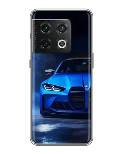 Чохол для OnePlus 10 Pro з картинкою «Блакитна BMW M4»