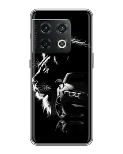 Чохол для OnePlus 10 Pro з картинкою «BMW та лев»