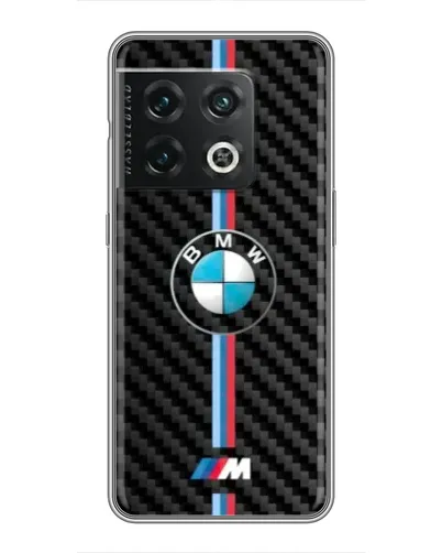 Чохол для OnePlus 10 Pro з картинкою «Емблема BMW та карбон»