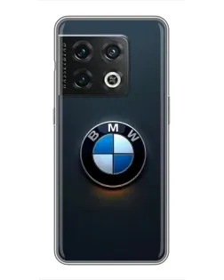Чохол для OnePlus 10 Pro з картинкою «Логотип BMW — мінімалізм»