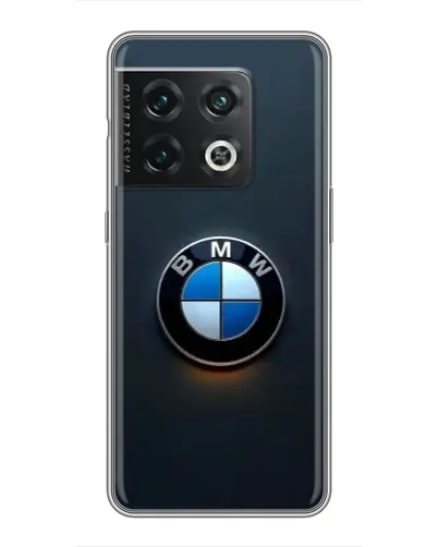 Чохол для OnePlus 10 Pro з картинкою «Логотип BMW — мінімалізм»