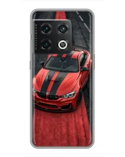 Чохол для OnePlus 10 Pro з картинкою «BMW на червоній доріжці»
