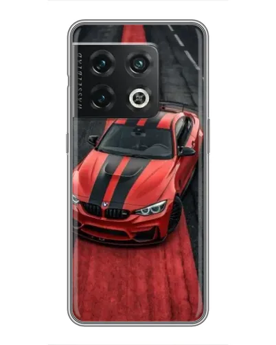 Чохол для OnePlus 10 Pro з картинкою «BMW на червоній доріжці»
